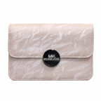 Marbled Flap Clutch Bag