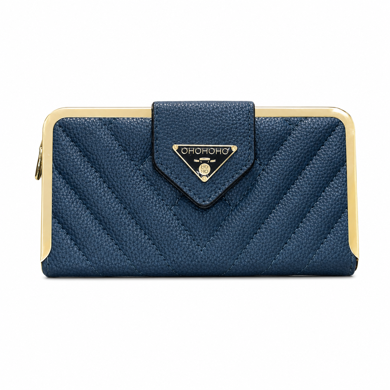 Quilted Frame Envelope Clutch