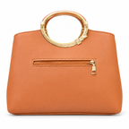 Ring-Handle Handbag