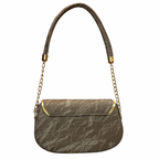Light Marbled Chain-Shoulder Bag