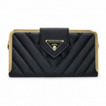 Quilted Frame Envelope Clutch