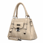 Marbled Structured Handbag