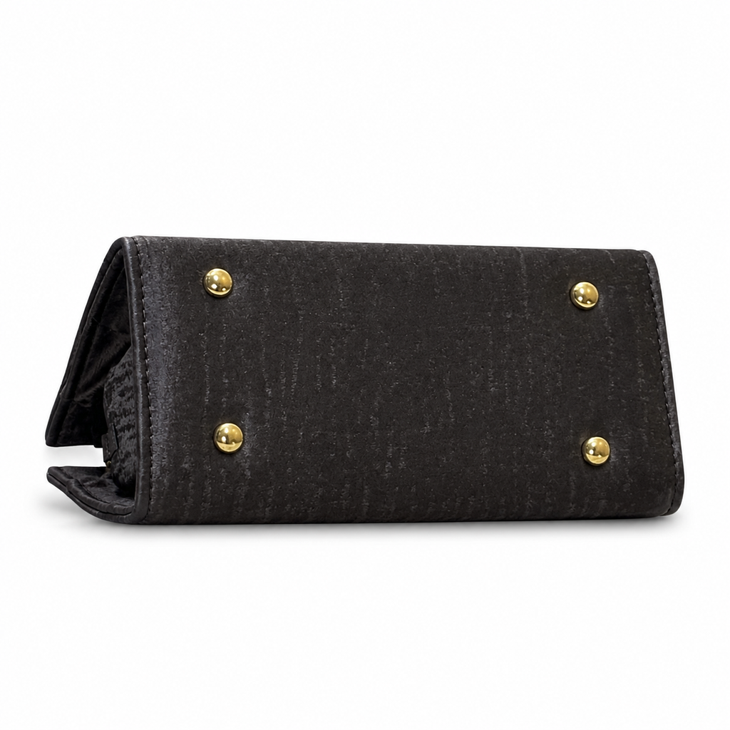 Pearl-Beaded Top-Handle Handbag