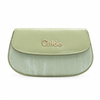 Pleated Textured Flap Chain Shoulder Bag