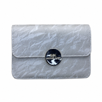 Marbled Flap Clutch Bag